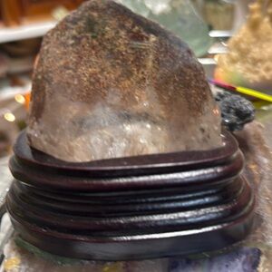 Garden Quartz With A Custom-Made Stand